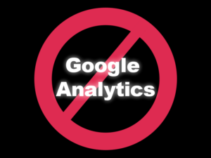 stop using google analytics - cons